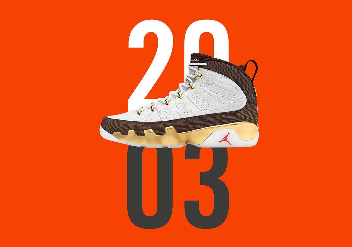 Air Jordan  9 MOP Melo   Sepatu  untuk Masa Muda Carmelo 