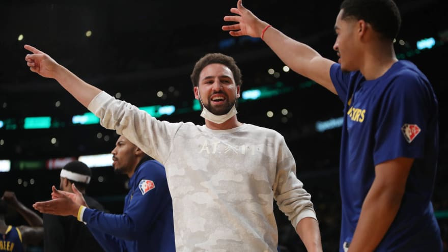 Klay Thompson Bergaya Ala Larry Bird untuk Rayakan Halloween