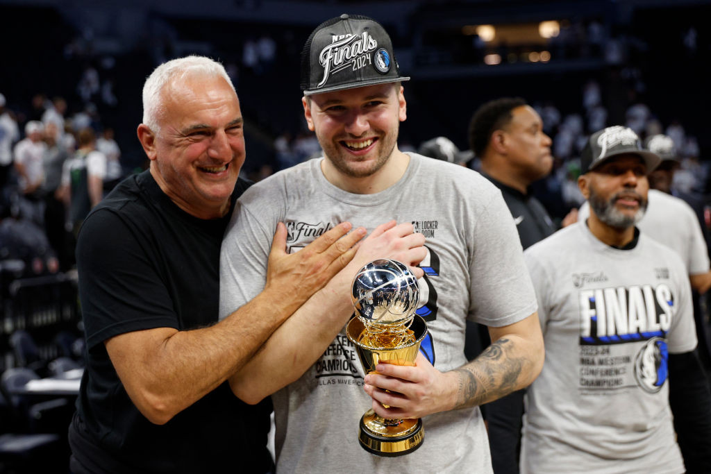 Luka Doncic Mavericks Timberwolves Playoff NBA 2024